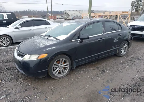 2008 Honda Civic Si/Si Mugen z USA, uszkodzony, nr VIN 2HGFA55548H701691